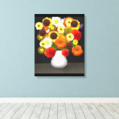 Olivia Design Canvas Afdruk (Insitu (Houten vloer))