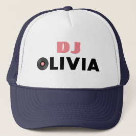 Olivia DJ Trucker Hat Pet