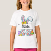 Olivia Easter Bunny T-shirt (Voorkant)