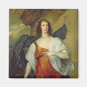 Olivia, Echtgenote van Endymion Porter, c.1637 Magneet
