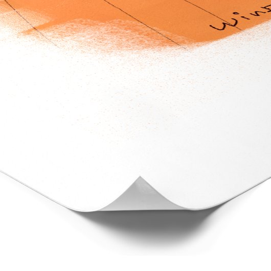 Olivia en Window Poster (Hoek)