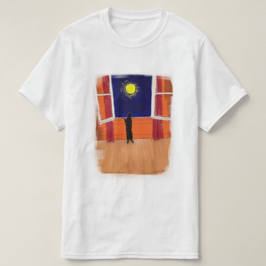 Olivia en Window T-shirt (Design voorkant)