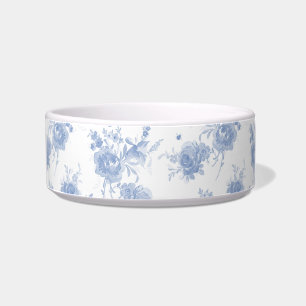 Olivia fred blueberry medium pet bowl voerbakje