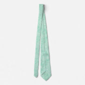 Olivia Garden Heritage Floral - Mint Stropdas (Achterkant)