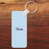 Olivia in japanese kanji sleutelhanger (Achterkant)