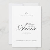 Olivia Invitacion de Boda Cristiana Wedding Kaart (Achterkant)