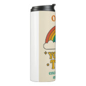 "OLIVIA, JE HEBT DEZE BEMOEDIGENDE BOODSCHAP GEKRE THERMOSBEKER (Gedraaid links)