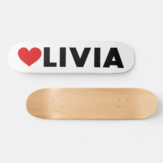Olivia Love Skateboard (Horizontaal)