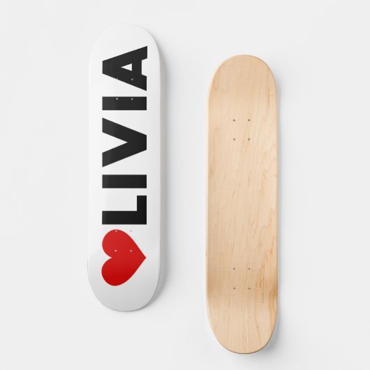 Olivia Love Skateboard (Voorkant)