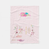 OLIVIA - meisjesnaam Betekenis Gift - Zeemeermin U Fleece Deken (Voorkant)