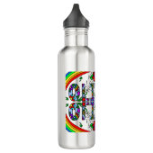 Olivia, meisjesnaam Whimsical Art Aluminium Water Waterfles (Links)