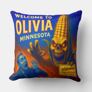 OLIVIA, MINNESOTA - MAÏSKAPITAAL VAN DE WERELD. KUSSEN