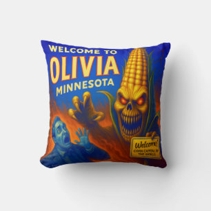 OLIVIA, MINNESOTA - MAÏSKAPITAAL VAN DE WERELD. KUSSEN