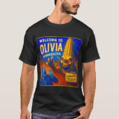 OLIVIA, MINNESOTA T-SHIRT. T-SHIRT (Voorkant)