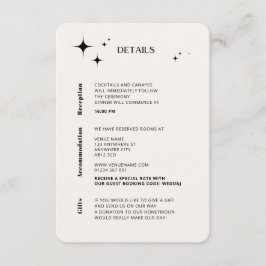 OLIVIA Moderne Ivory Celestial Enclosure Kaart