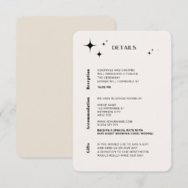 OLIVIA Moderne Ivory Celestial Enclosure Kaart