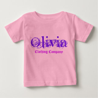 Olivia Name Clothing Company Baby Shirten