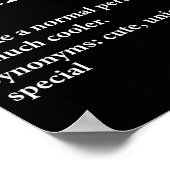 Olivia Name Definition Funny D  Poster (Hoek)