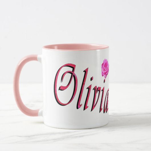 Olivia Name Logo, Mok (Links)