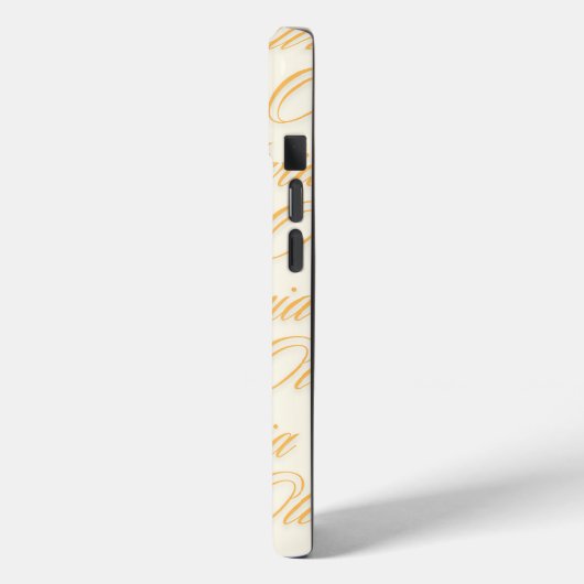 Olivia Name Pattern Design Case-Mate iPhone Case (Achterkant / Links)
