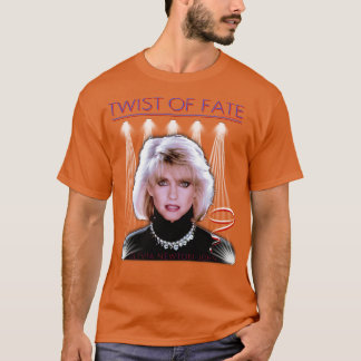 Olivia Newton John Twist van het lot Travolta twee T-shirt