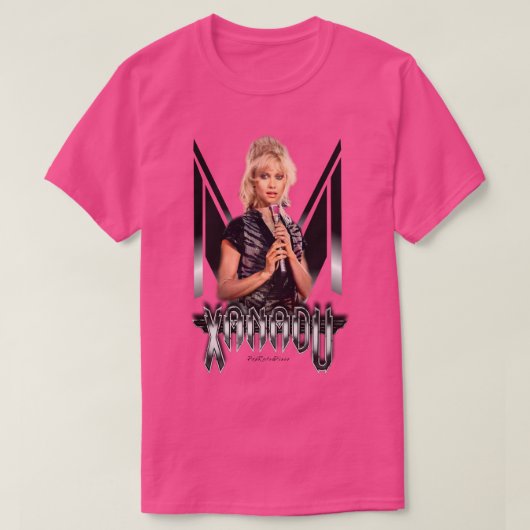 Olivia NewtonJohn 80s Xanadu Musical SuperIcon T-shirt (Design voorkant)