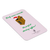 Olivia Organ Christmas Stocking Magneet (Rechterzijde)