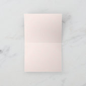 Olivia Pigsley Baby shower Bedankt Card (Binnen)