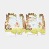 Olivia Pigsley - Pig Baby shower Favor Box Bedankdoosjes (Uitgevouwen)