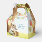 Olivia Pigsley - Pig Baby shower Favor Box Bedankdoosjes (Voorkant Zijde)