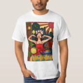 Olivia Rodrigo art nouveau T-shirt (Voorkant)