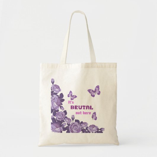Olivia Rodrigo Het is hier brutaal Tote Bag (Voorkant)