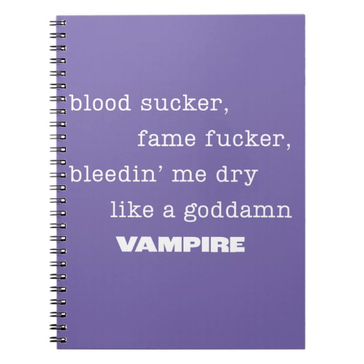 Olivia Rodrigo lyric Notitieboek Pop Muziek (Voorkant)