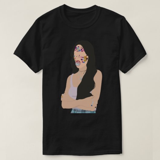 Olivia Rodrigo Sticker.png T-shirt (Design voorkant)