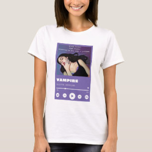 Olivia Rodrigo Vampire Lyric Shirt