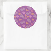 Olivia ronde sticker (Tas)