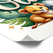 Olivia Safari Nursery Wall Art Poster (Hoek)