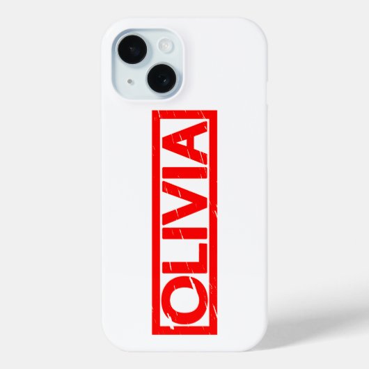 Olivia Stempel Case-Mate iPhone Case (Achterkant)