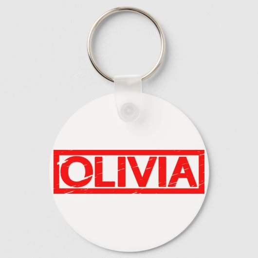 Olivia Stempel Sleutelhanger (Voorkant)