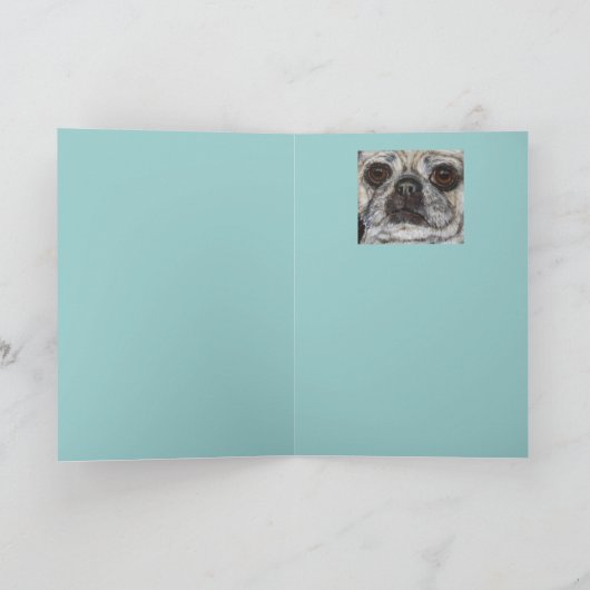 Olivia steps-out kaart (Binnen)