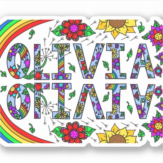 Olivia Sticker (Voorkant)
