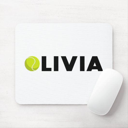 Olivia Tennis Muismat (Met muis)