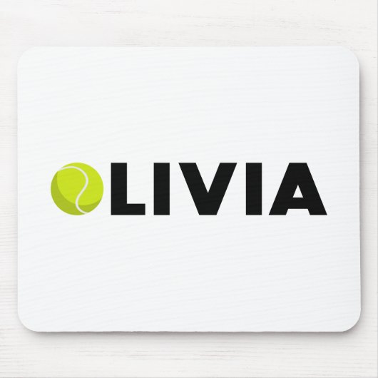Olivia Tennis Muismat (Voorkant)