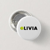 Olivia Tennis Ronde Button 3,2 Cm (Voorkant /achterkant)