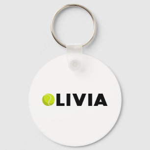 Olivia Tennis Sleutelhanger