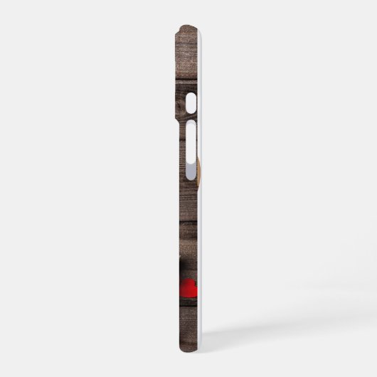 Olivia & Tom 1e Valentijn! iPhone 16 Hoesje (Linkerkant)