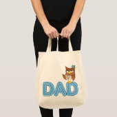 Olivia VonHoot Cartoon voor papa - Tote Bag (Voorkant (product))