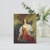 Olivia, Wife of Endymion Porter, c.1637 Briefkaart (Staand voorkant)