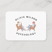 Olivia Wilson Psychologie Afspraakkaart Afsprakenkaartje (Voorkant)