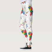 Olivia's basquiat art  leggings (Links)